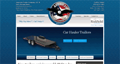 Desktop Screenshot of americantrailerllc.com